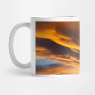 Golden clouds Mug